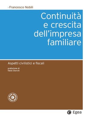 cover image of Continuità e crescita dell'impresa familiare